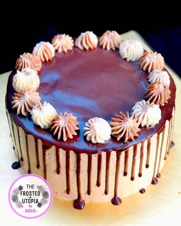 Chocolate Mocha Cake (2 Pounds) 2
