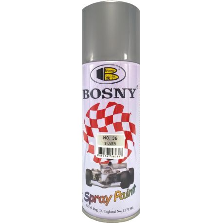 Bosny Spray Paint Silver No. 36 1