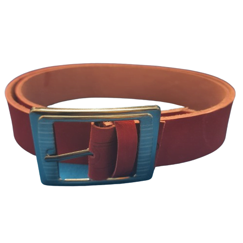 Red-Colored High-Quality Leather Belt for Women 1