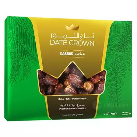 Crown Dabbas Dates 1 kg 1