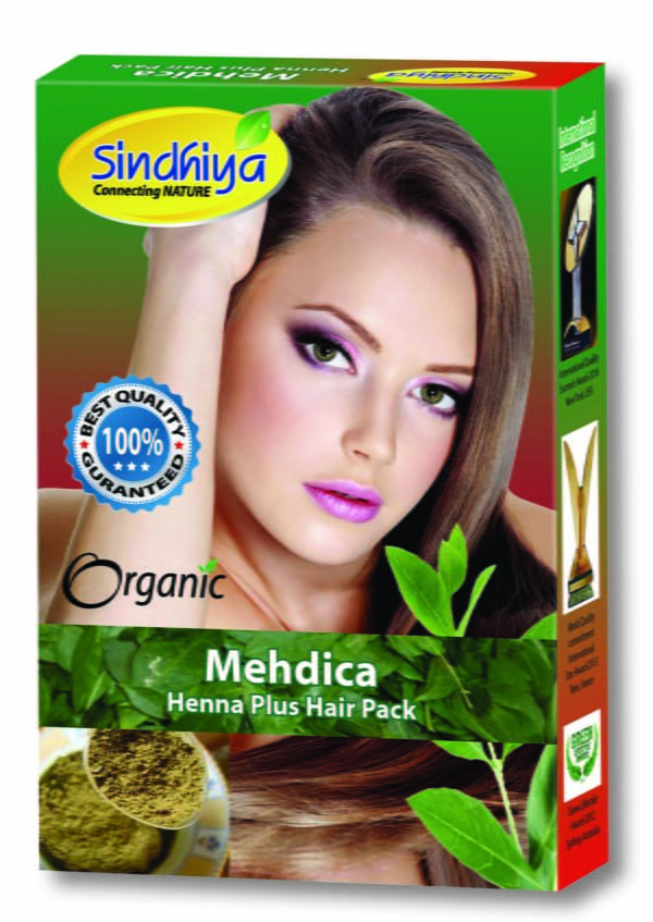 Sindhiya Mehedica - Henna Plus Hair Pack 70g 1