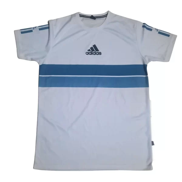 Adidas White Sports Jersey Polyester XL 1